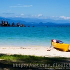 Manukan Island Yellow Kayak