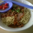 Kuching Breakfast: Roti Kahwin & Kolok Mee