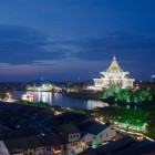 Kuching Sarawak overlooking DUN