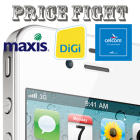 iPhone 4 16GB Price Fight! Celcom Vs. Maxis Vs. Digi