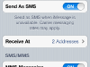iOS 5 iPhone 4: Messages Setting