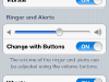 iOS 5 iPhone 4:  Sound Setting