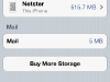 iOS 5 iPhone 4:  Storage Setting