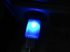 Momax Super Car Charger Blue LED Light