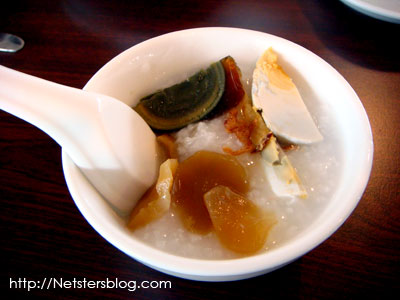 porridge with Century egg