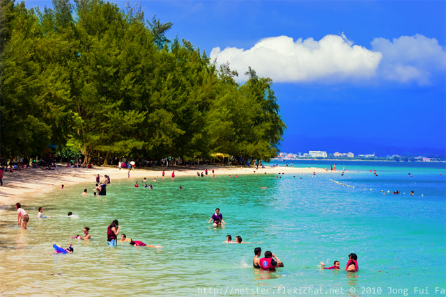 Manukan Island in Kota Kinabalu Sabah