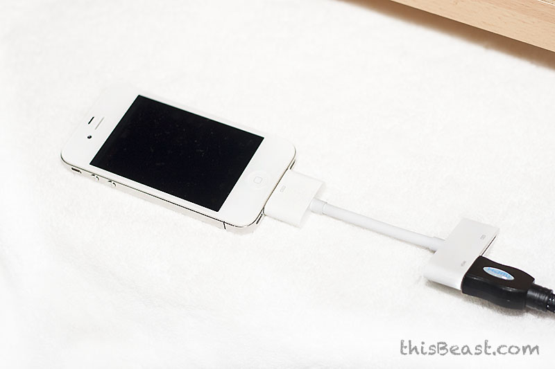 Apple Digital AV Adapter This Beast