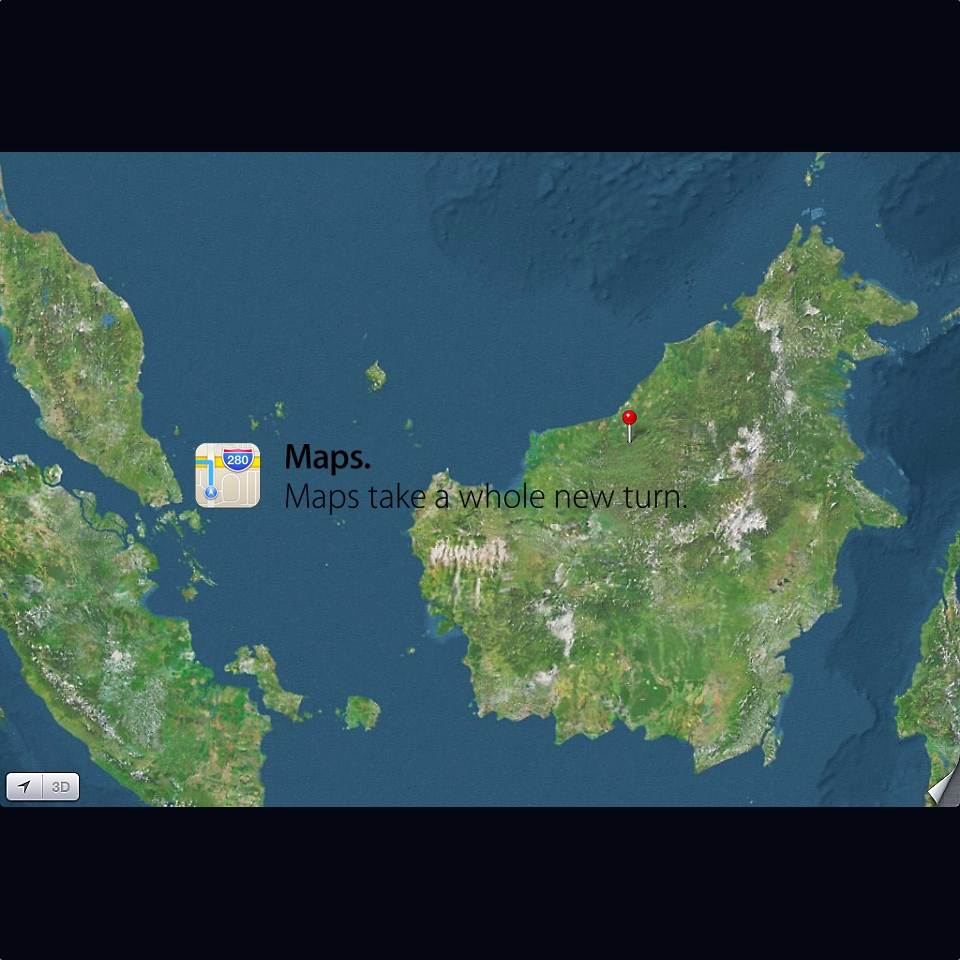 Apple Maps - Sarawak