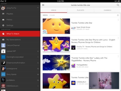 YouTube iOS App 2.0