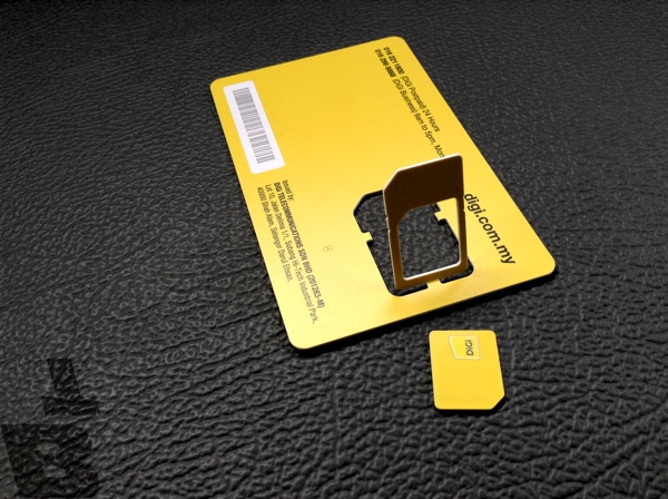 Digi standard/micro SIM Card
