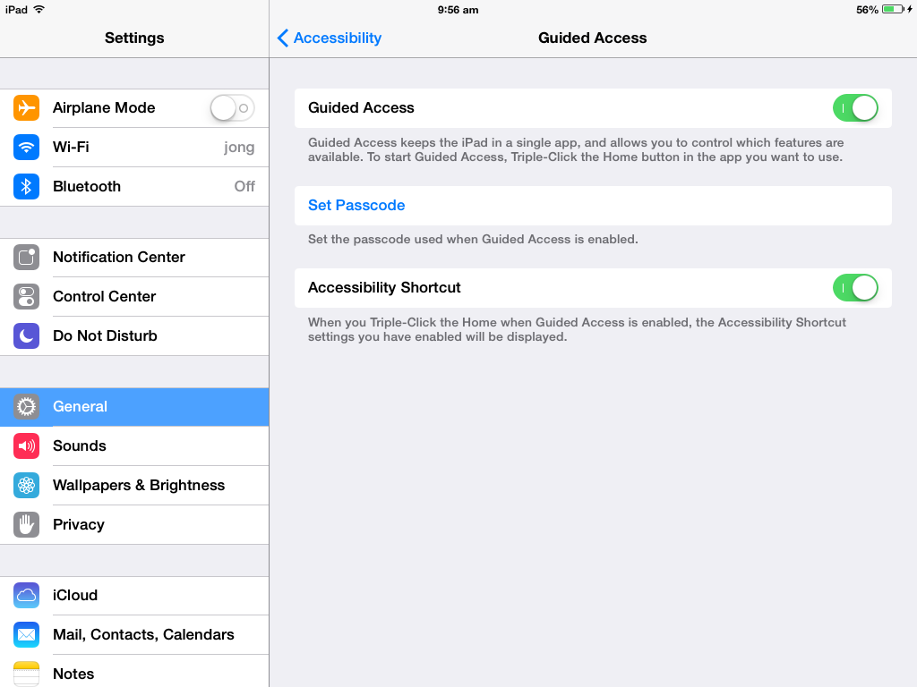 iOS 7: Guided Access