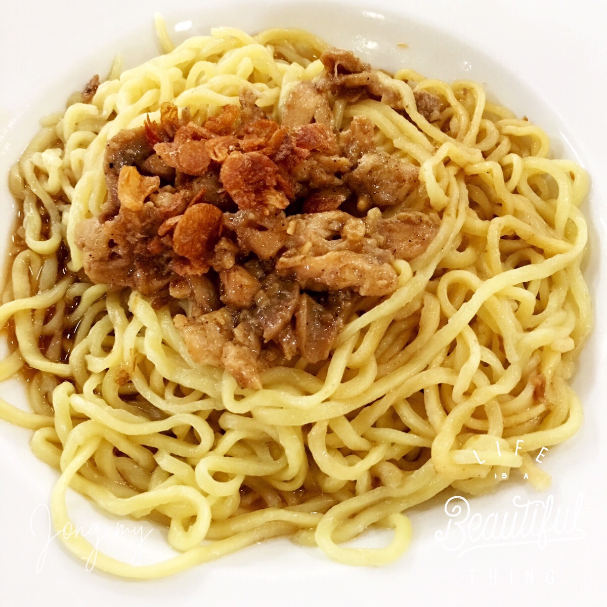 Mushrooms noodle @Song Corner